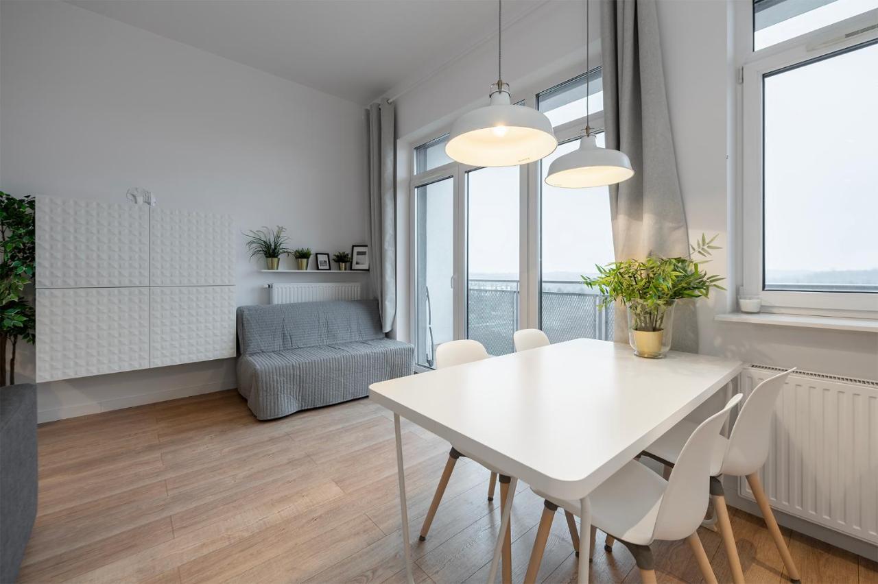 Penthouse With A View Of Lodz & Free Parking Lejlighed Eksteriør billede
