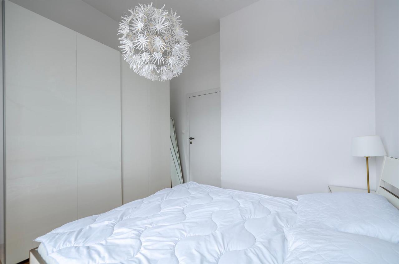 Penthouse With A View Of Lodz & Free Parking Lejlighed Eksteriør billede